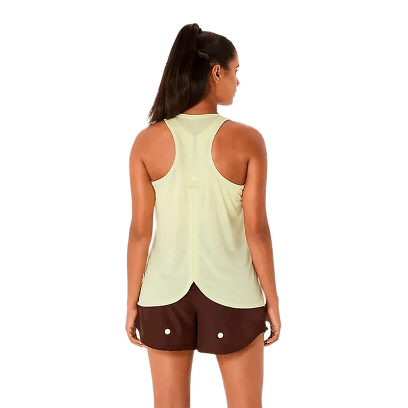 Camiseta Asics Nagino Run Ajustable Amarillo Mujer - Kings Dr