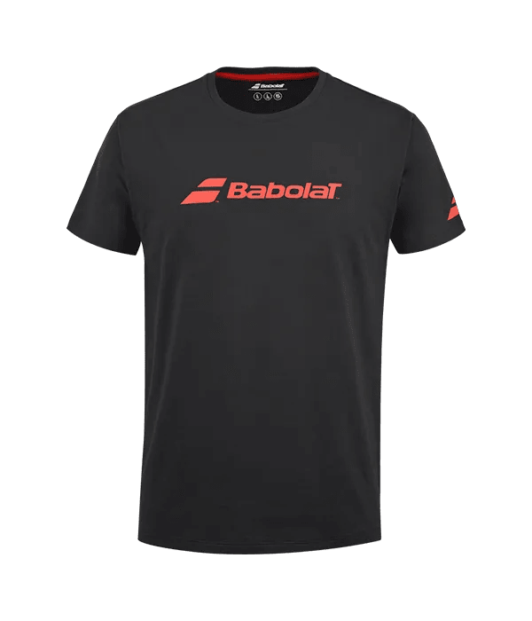 Camiseta Babolat Exercise Tee Negro - Kings Dr