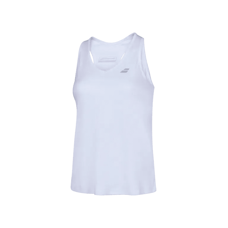 Camiseta Babolat Play Tank Top Mujer Blanco - Kings Dr