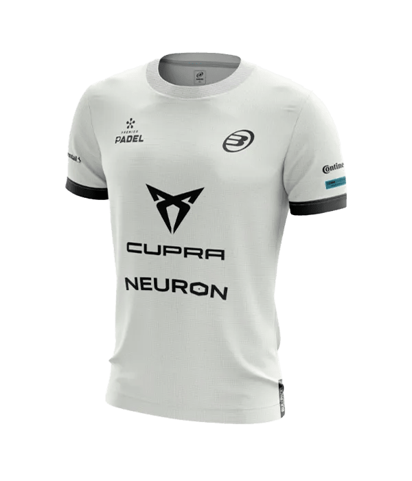 Camiseta Bullpadel Marfi Blanca 2025 Fede Chingotto - Kings Dr