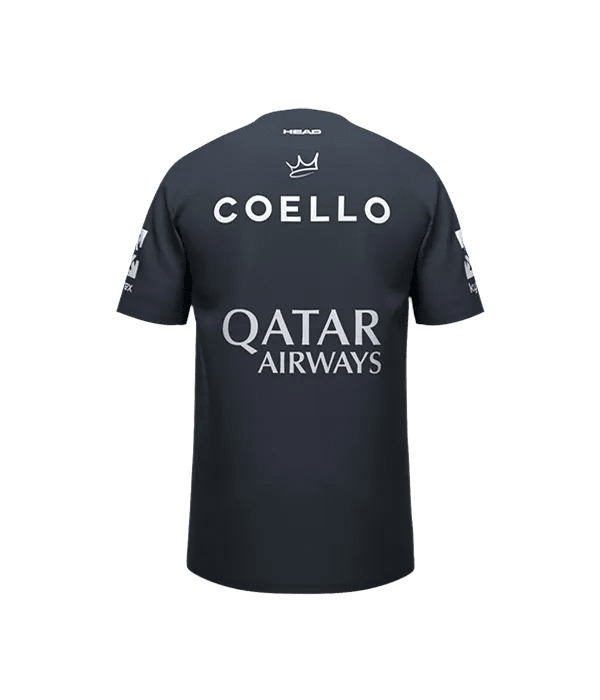 Camiseta Head Arturo Coello Azul Marino 2025 - Kings Dr