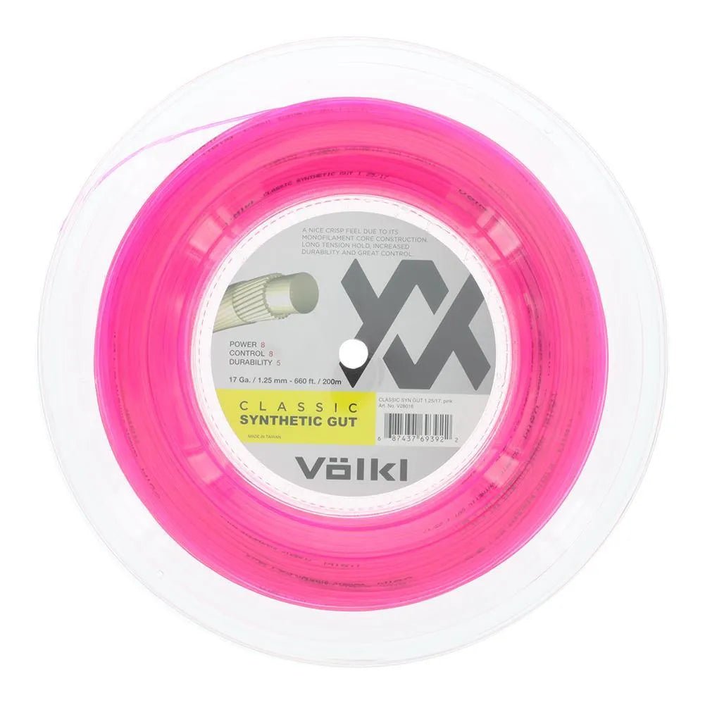Classic Synthetic Gut Tennis String Reel - Kings Dr