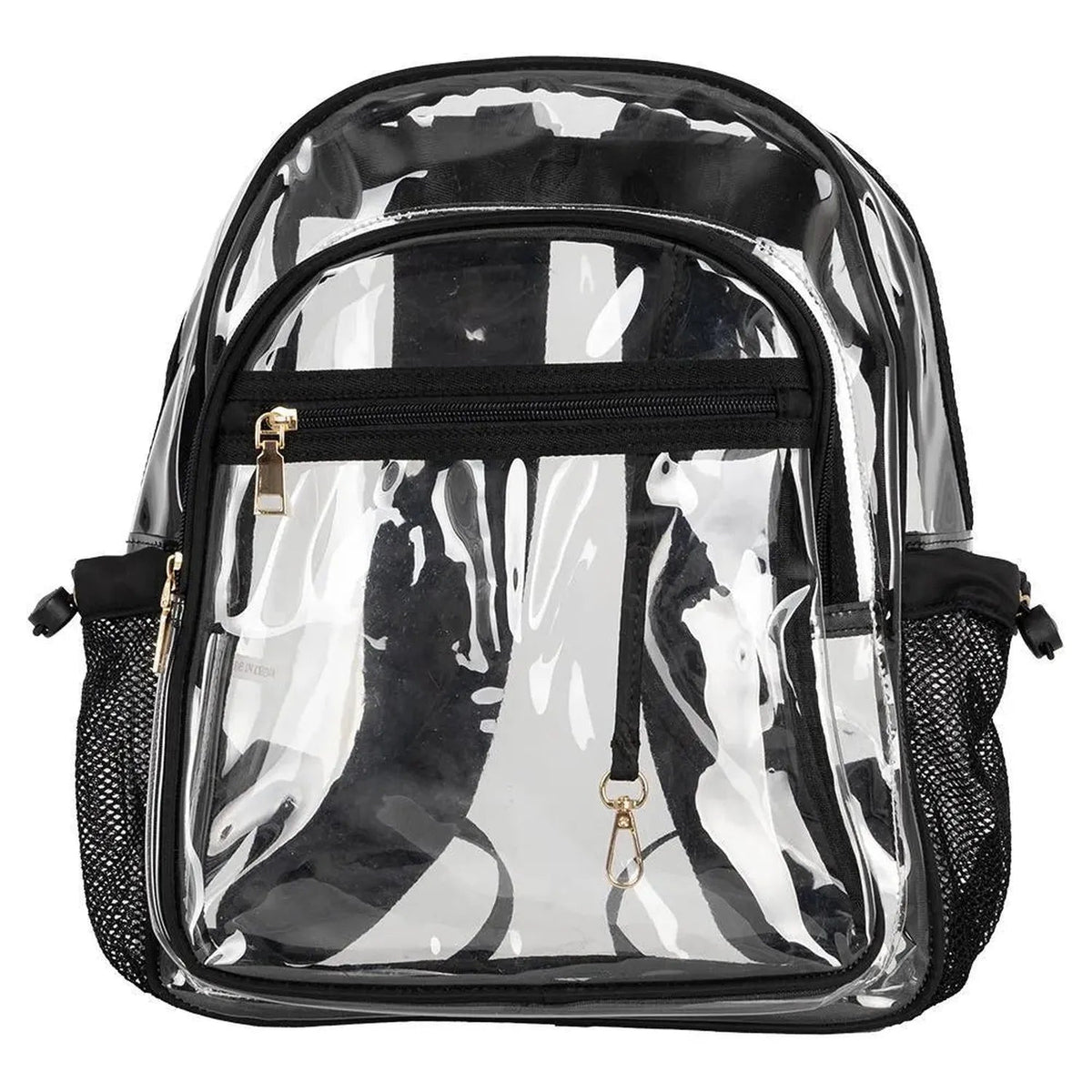 Clear Backpack Black - Kings Dr