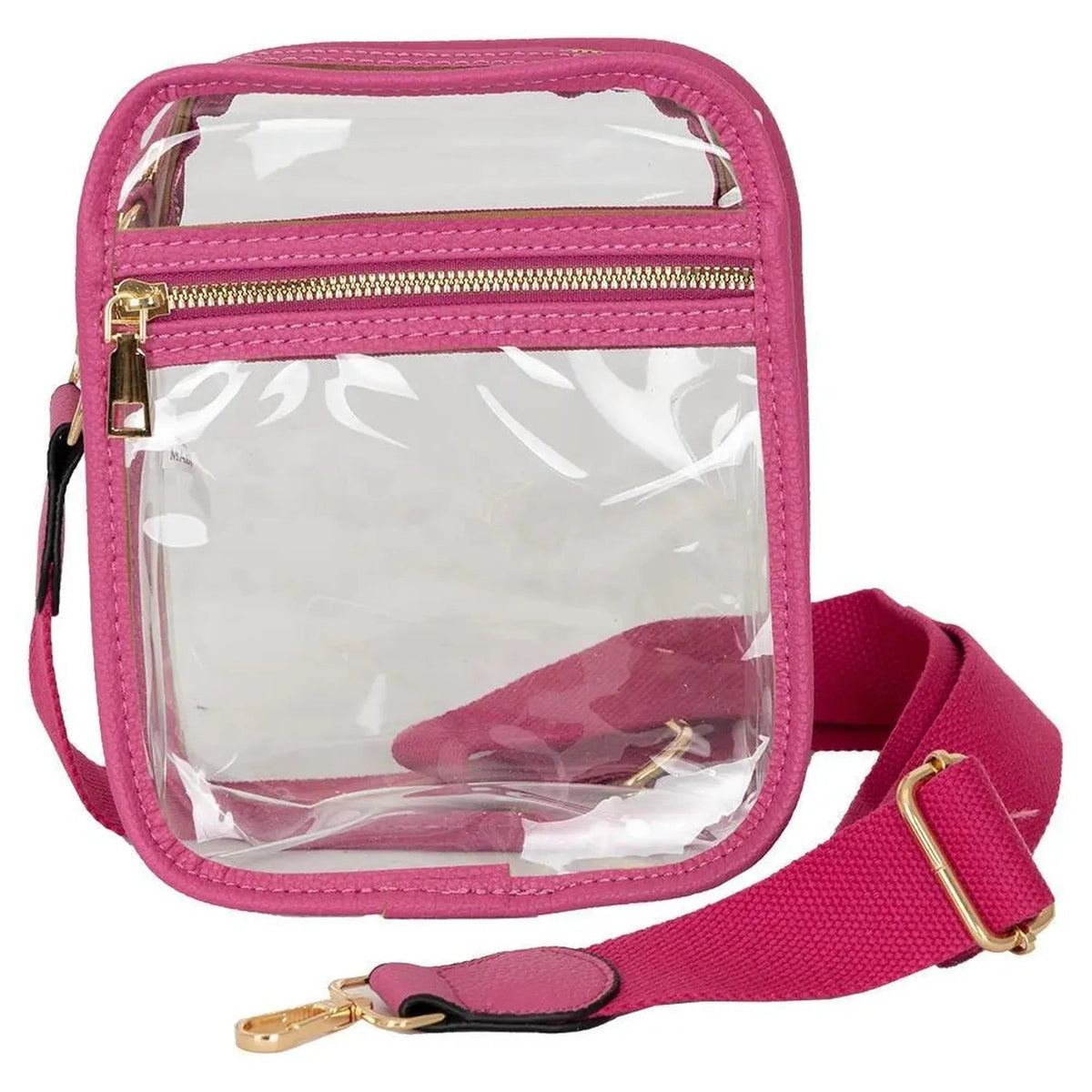 Clear Crossbody Bag Hot Pink - Kings Dr