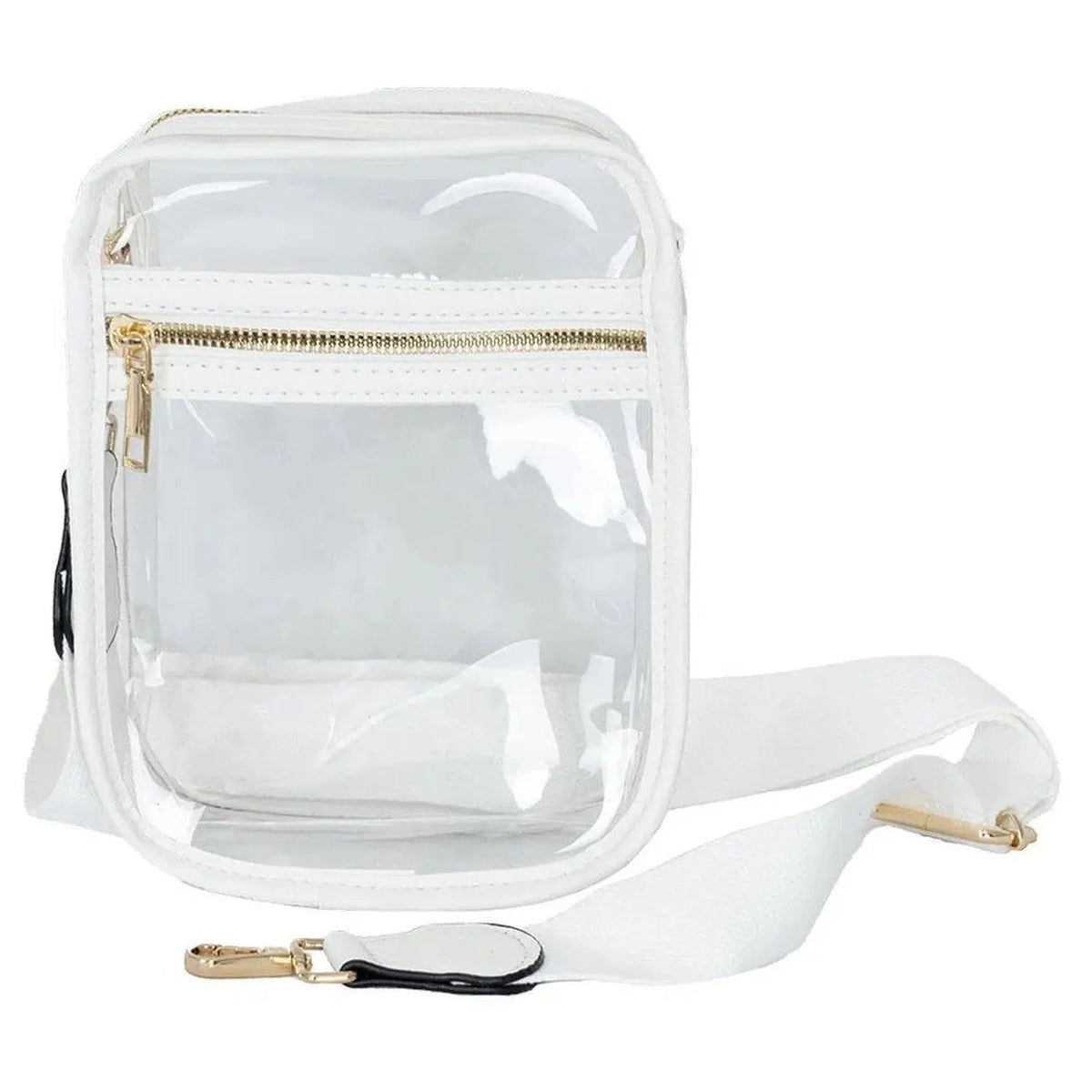 Clear Crossbody Bag White - Kings Dr