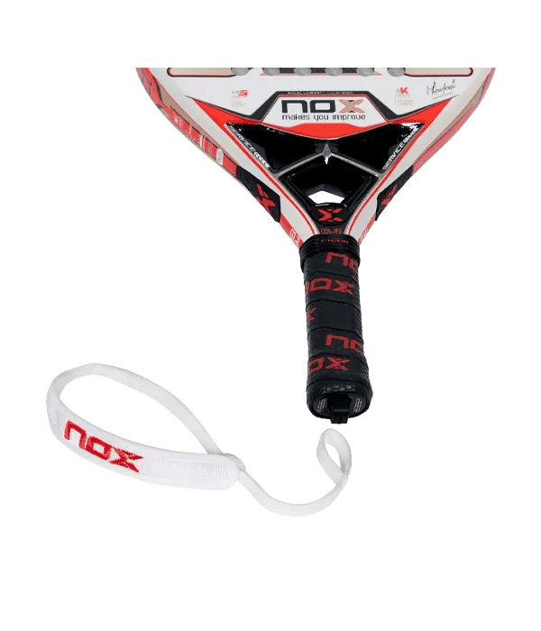 Cordón NOX Luxury Blanco/Rojo - Kings Dr