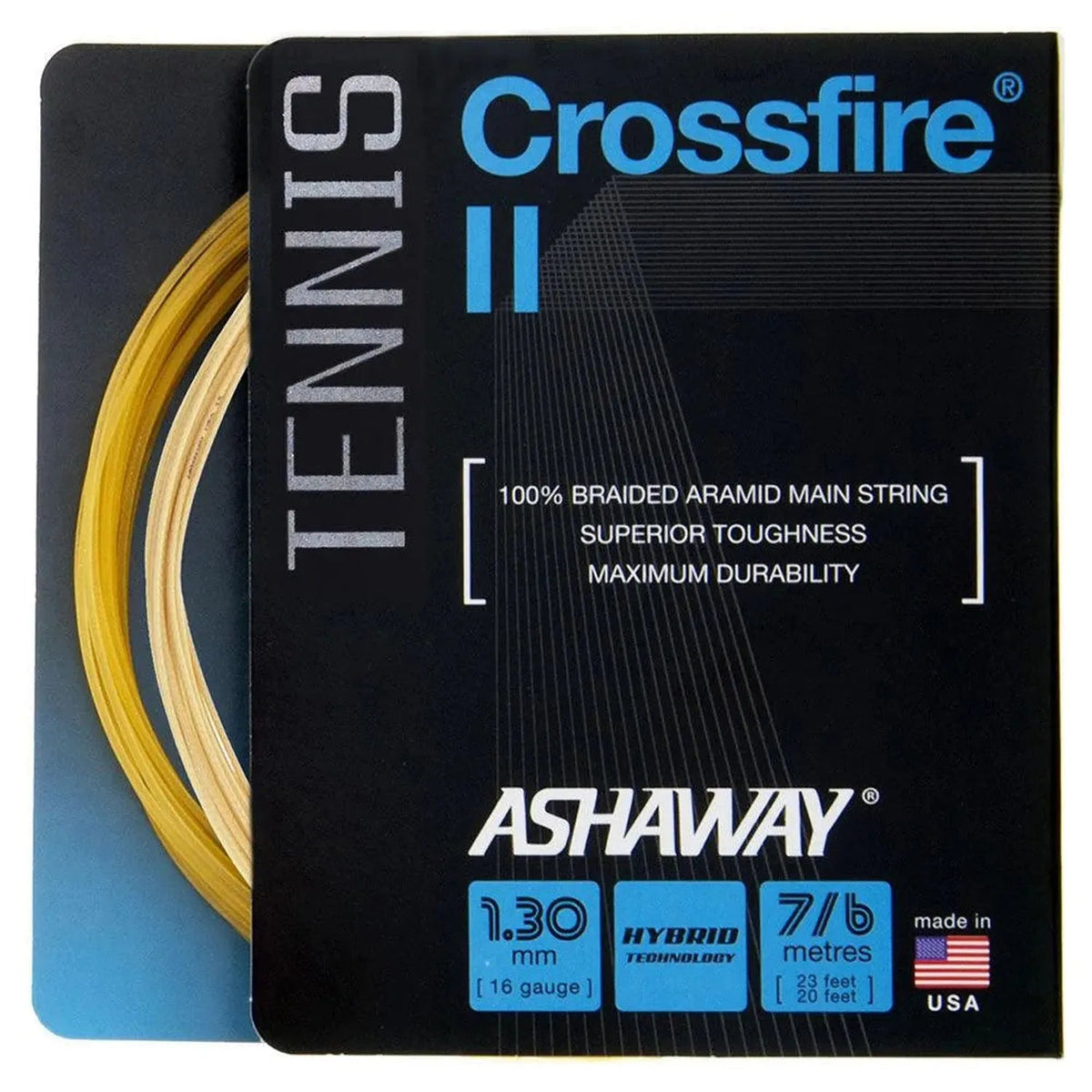 Crossfire II 16G Tennis String - Kings Dr