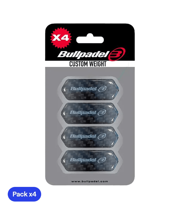 Custom Weight Bullpadel Negro (Pack x4) - Kings Dr