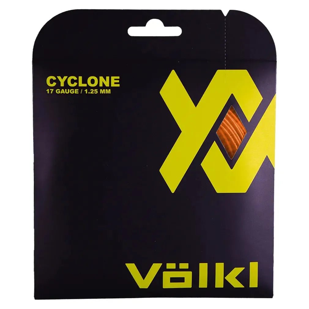 Cyclone 17G Tennis String Fluo Orange - Kings Dr