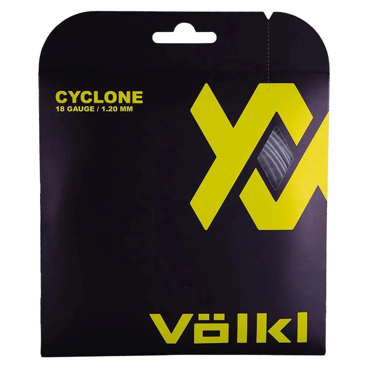 Cyclone 18g Tennis String Graphite - Kings Dr