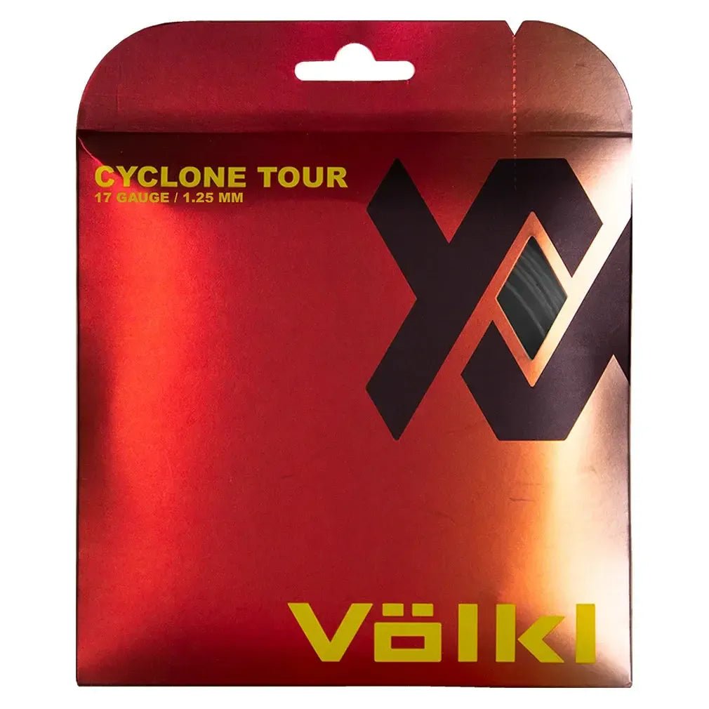 Cyclone Tour 17G Tennis String Anthracite - Kings Dr