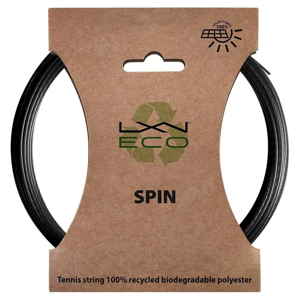 ECO Spin 125 Tennis String Black - Kings Dr