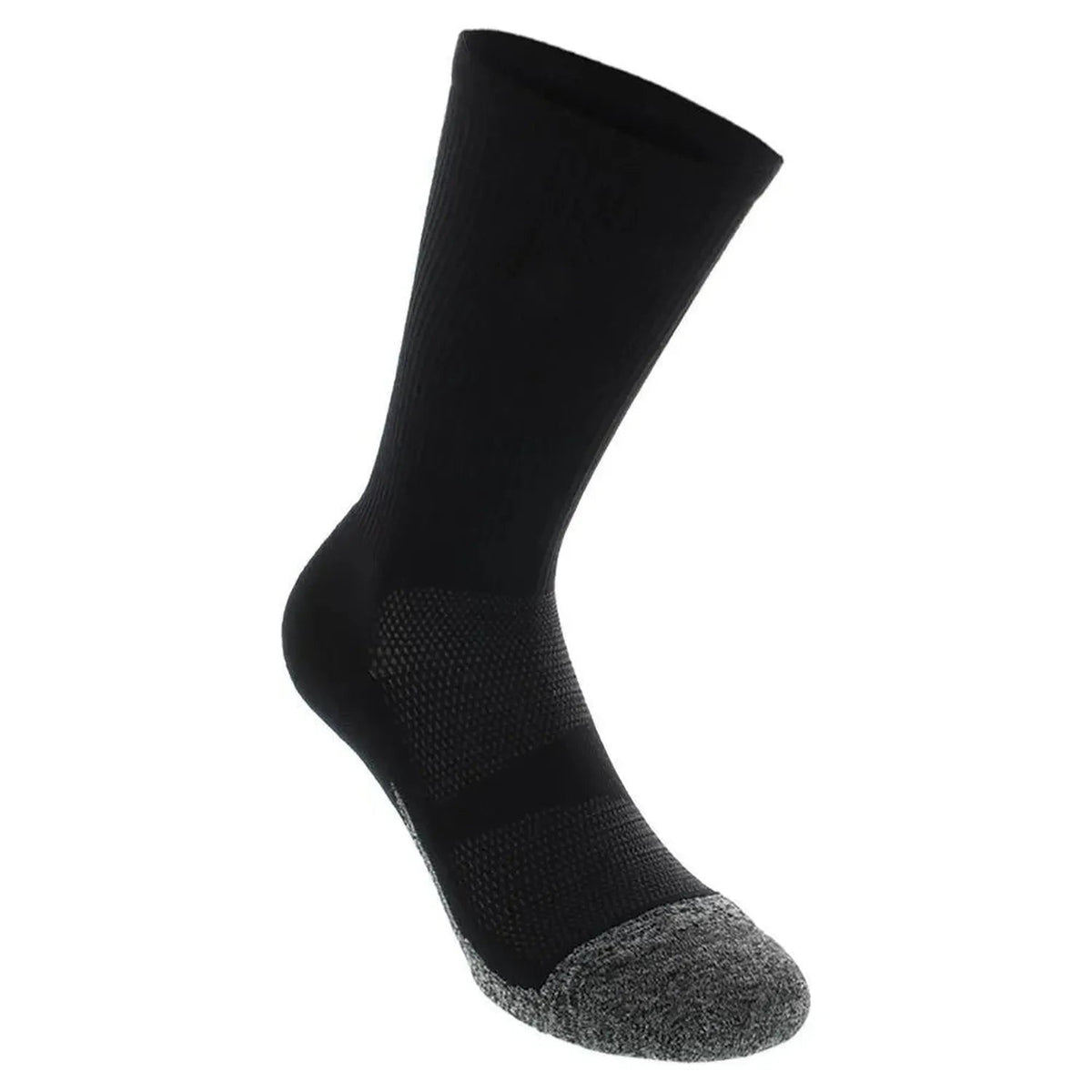 Elite Light Cushion Mini Crew Socks Black - Kings Dr
