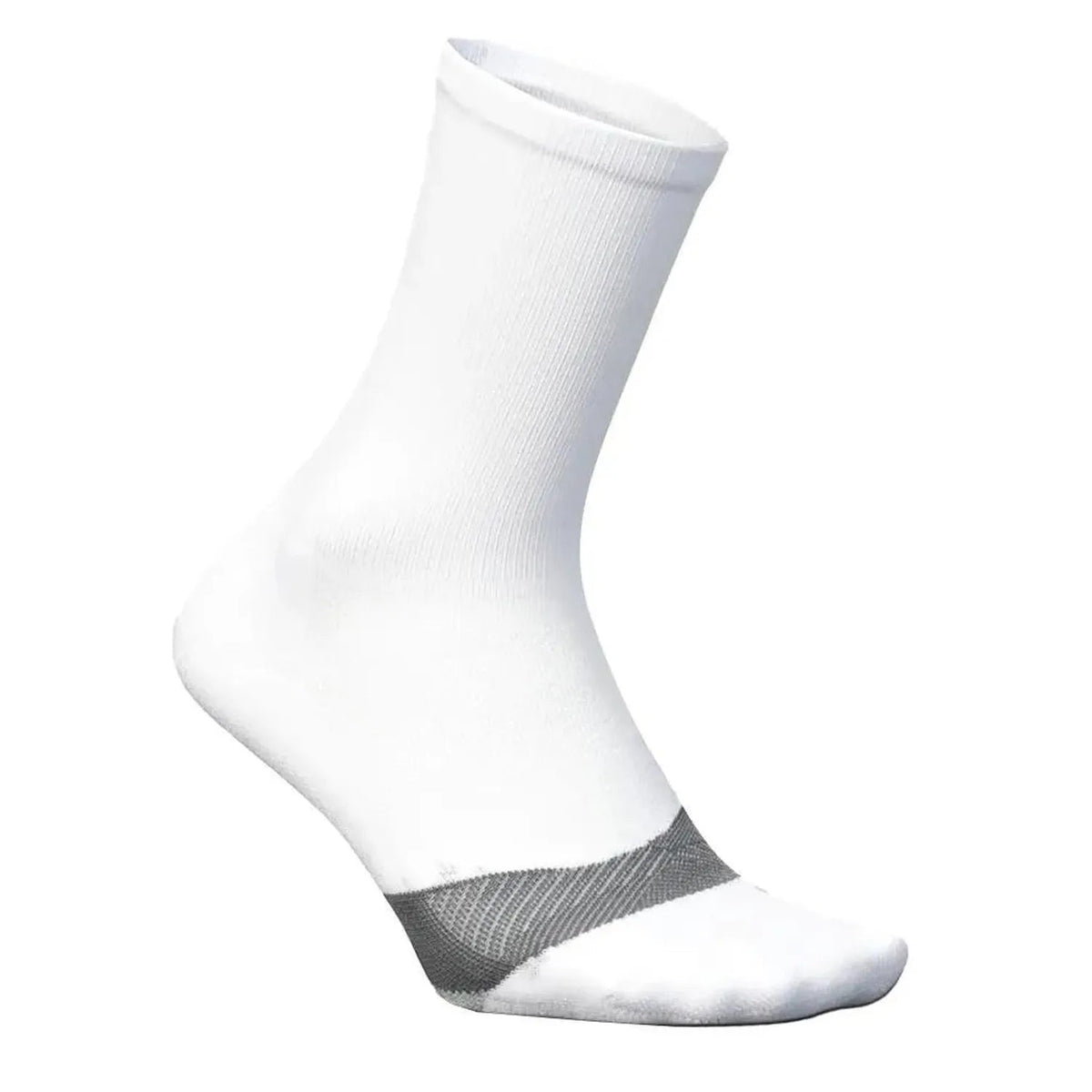 Elite Light Cushion Mini Crew Socks White - Kings Dr