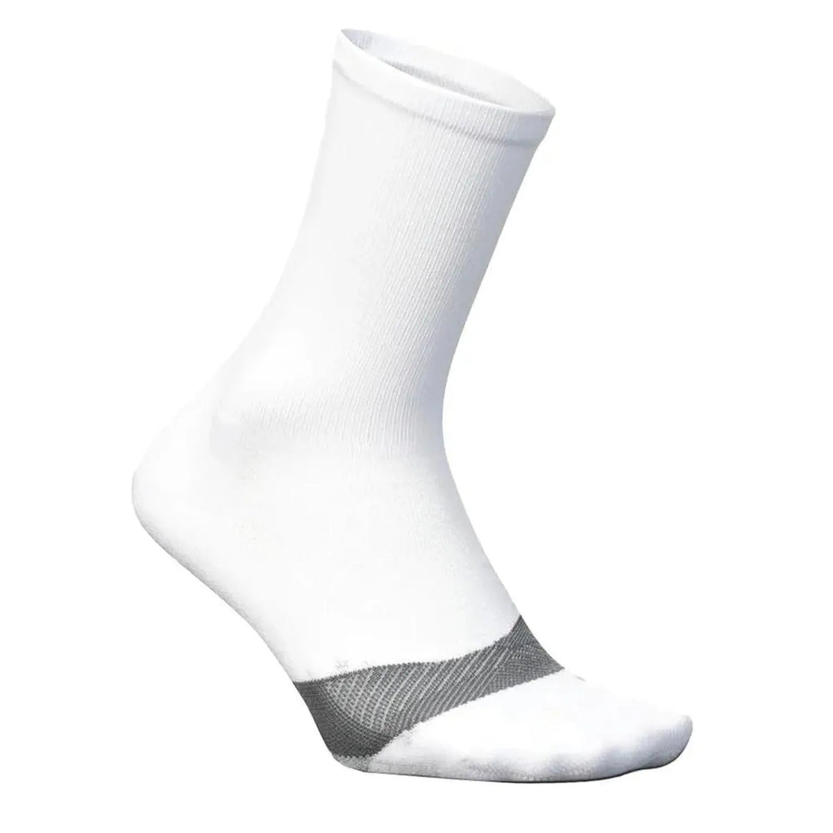 Elite Light Cushion Mini Crew Socks White - Kings Dr