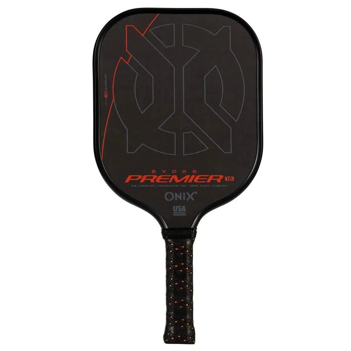 Evoke Premier Raw Carbon 16 Pickleball Paddle - Kings Dr