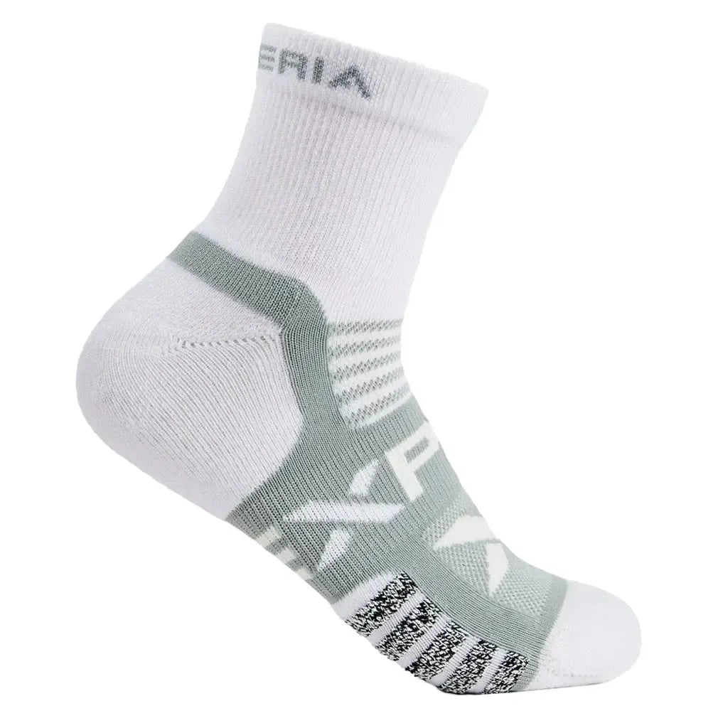 Experia Light Cushion Ankle Tennis Socks White - Kings Dr