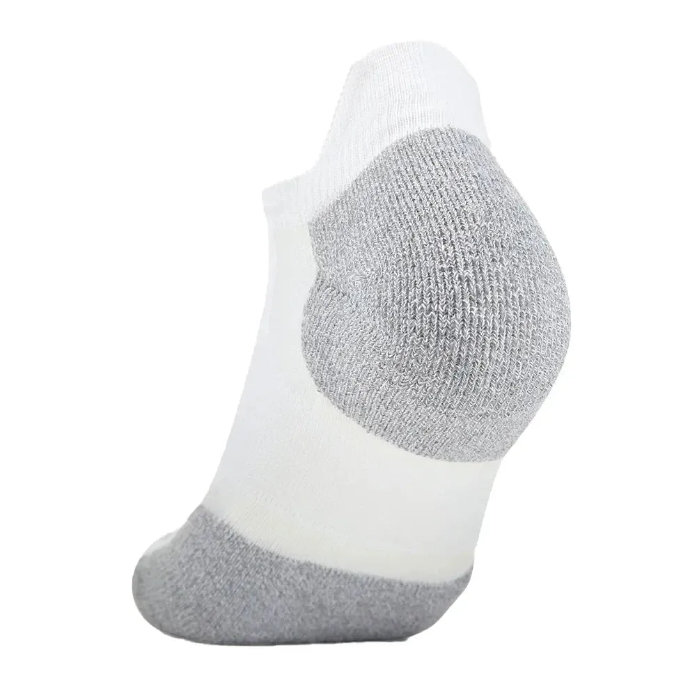 Experia Techfit Light Cushion No Show Tab Rocket Grip Socks White - Kings Dr