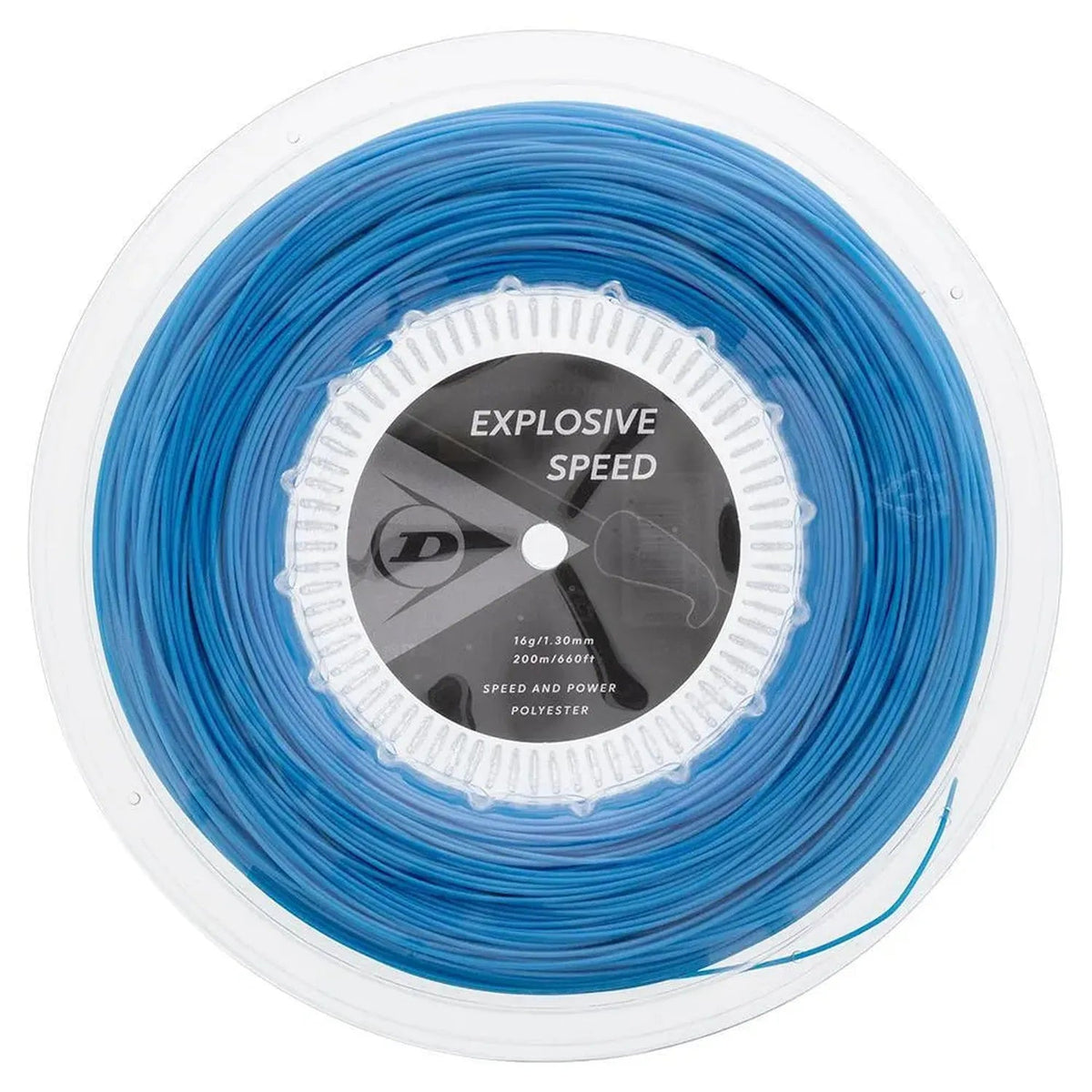 Explosive Speed Blue 16G Tennis String Reel - Kings Dr