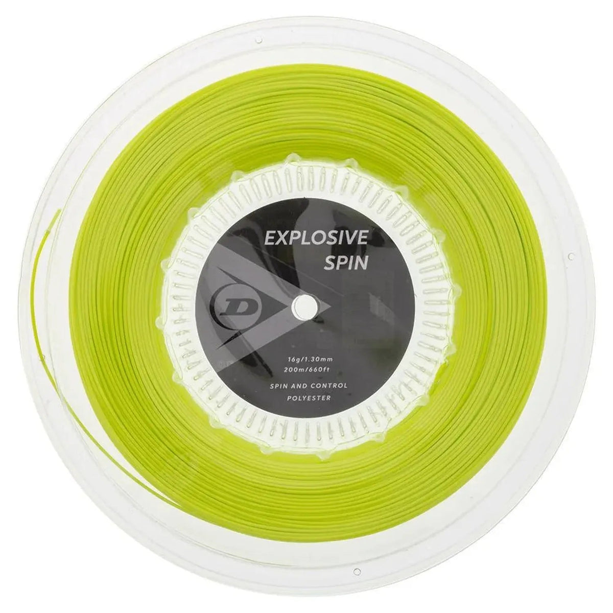 Explosive Spin Yellow 16G Tennis String Reel - Kings Dr