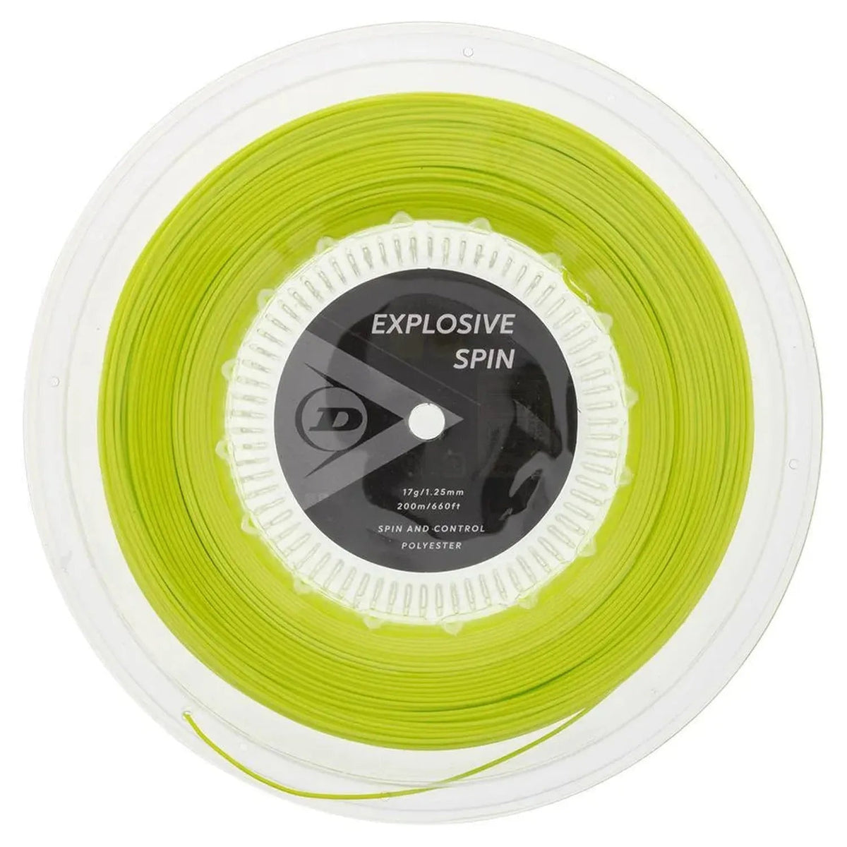 Explosive Spin Yellow 17G Tennis String Reel - Kings Dr