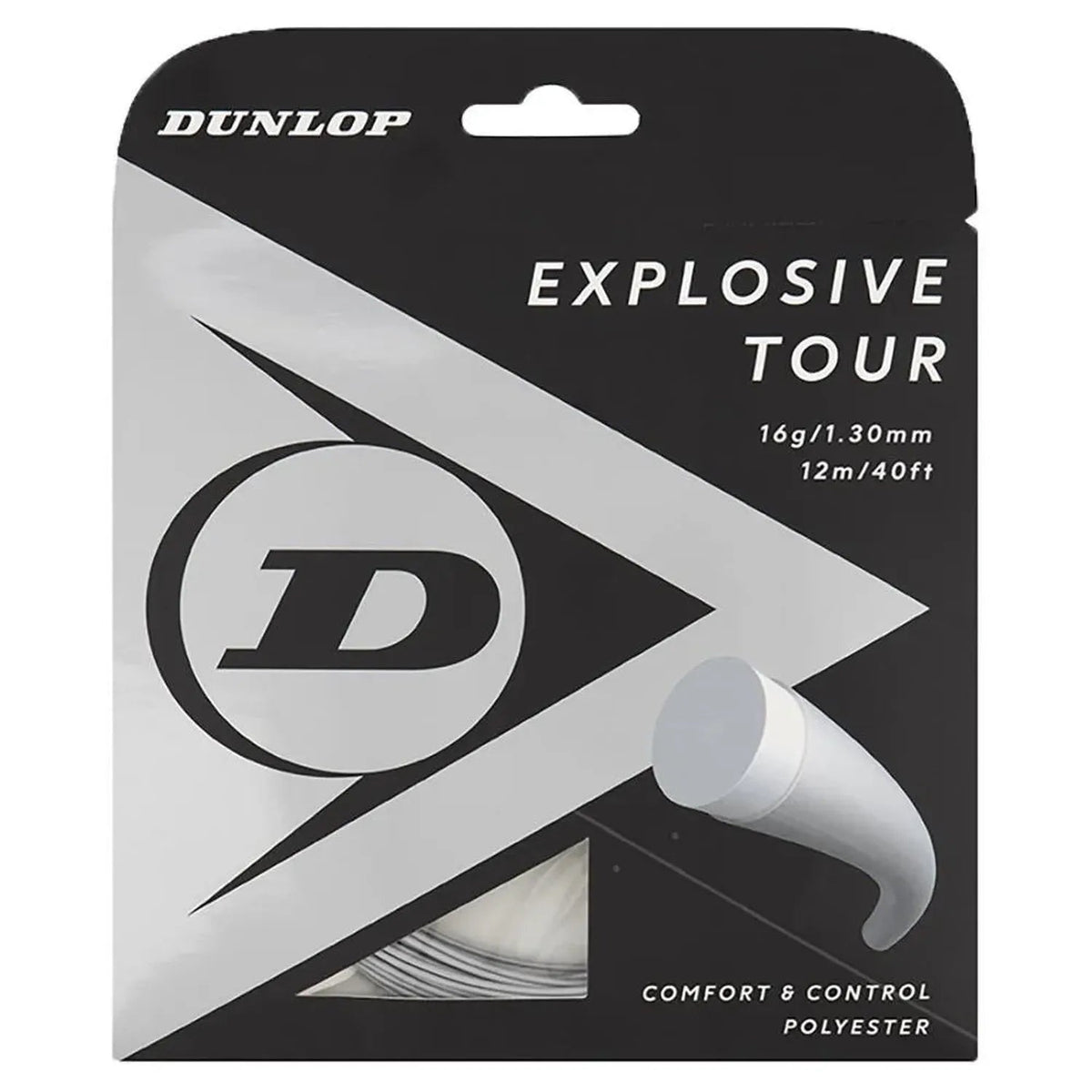 Explosive Tour Silver 16G Tennis String - Kings Dr