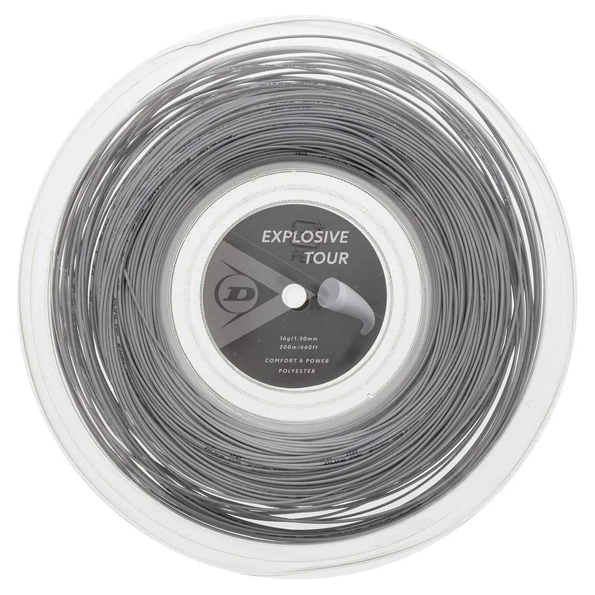 Explosive Tour Silver 17G Tennis String Reel - Kings Dr