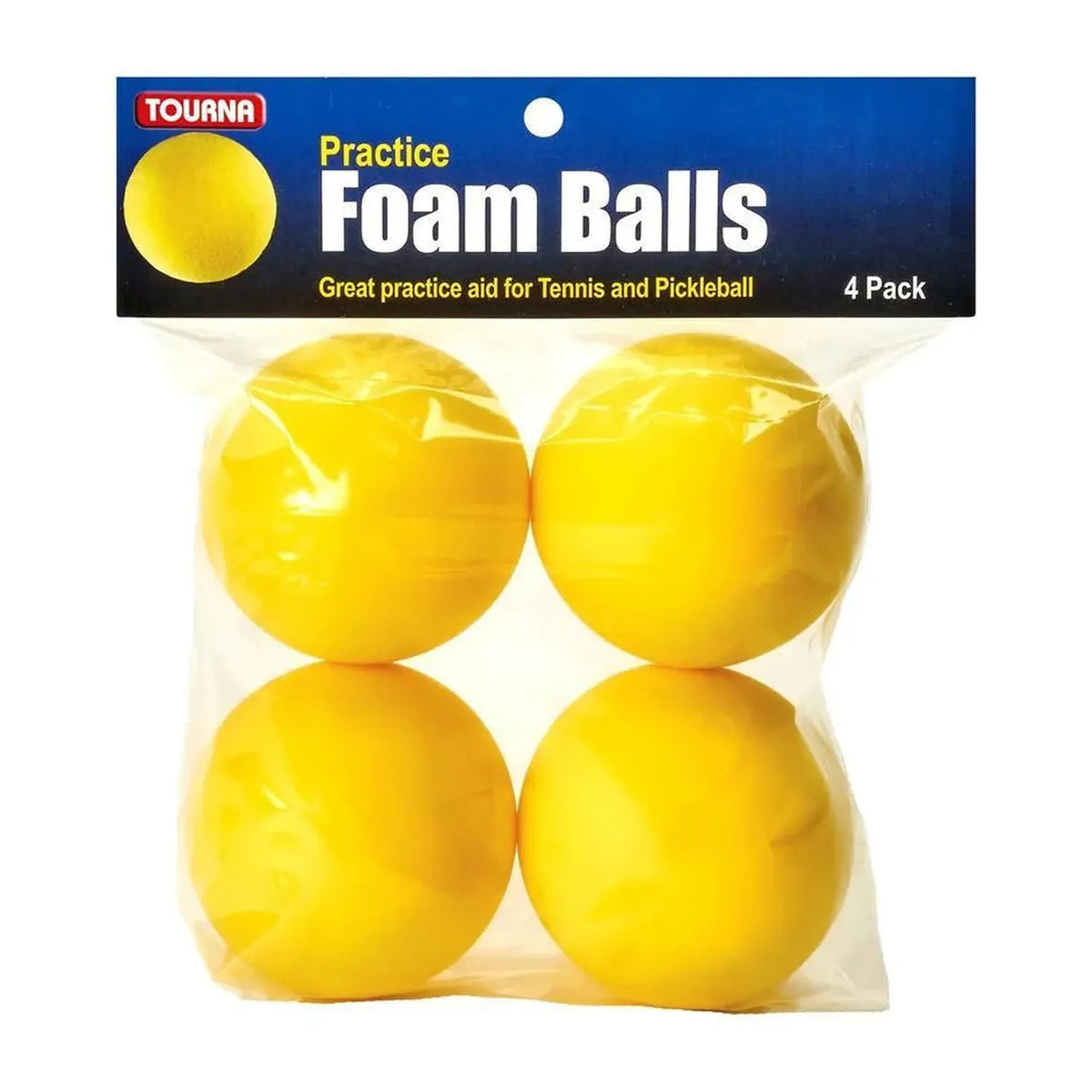 Foam 4pk Practice Pickleball Balls - Kings Dr