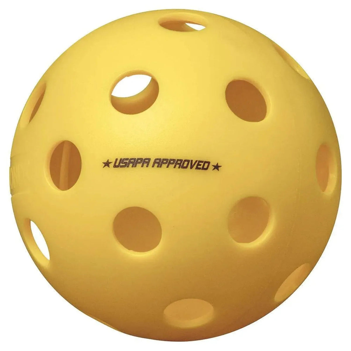 Fuse Indoor Pickleballs Yellow 6-Pack - Kings Dr