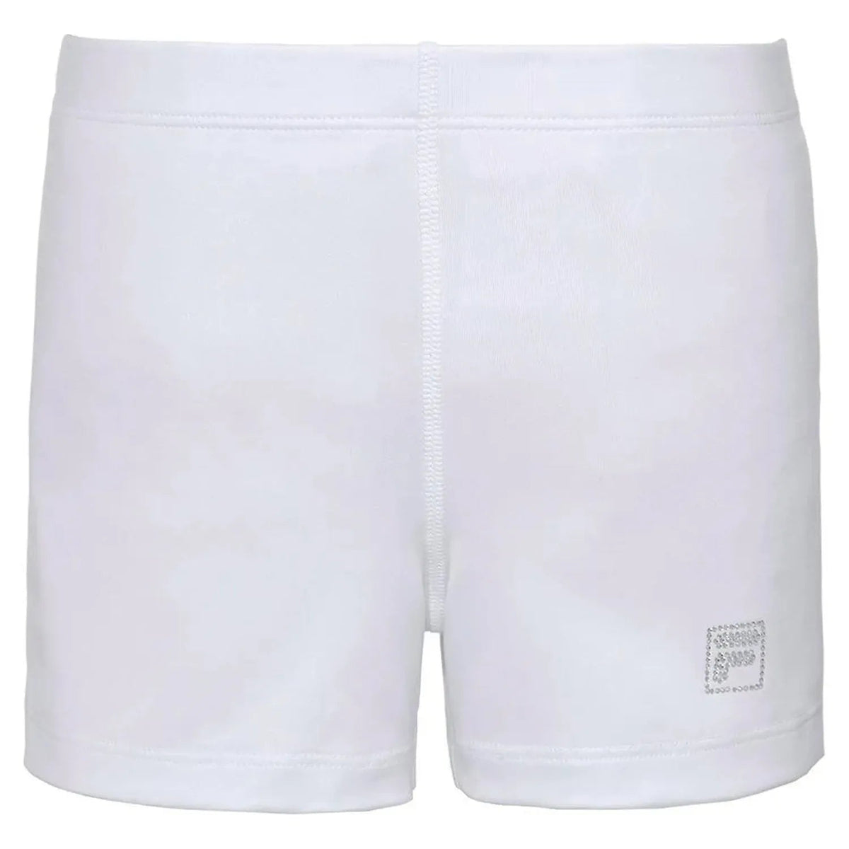 Girls' Essentials Tennis Ball Short White - Kings Dr