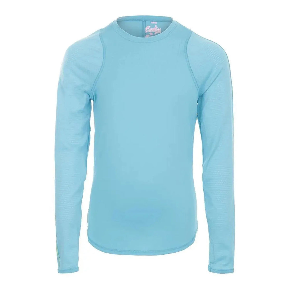 Girls' Long Sleeve Athletic Tennis Crew Ocean - Kings Dr