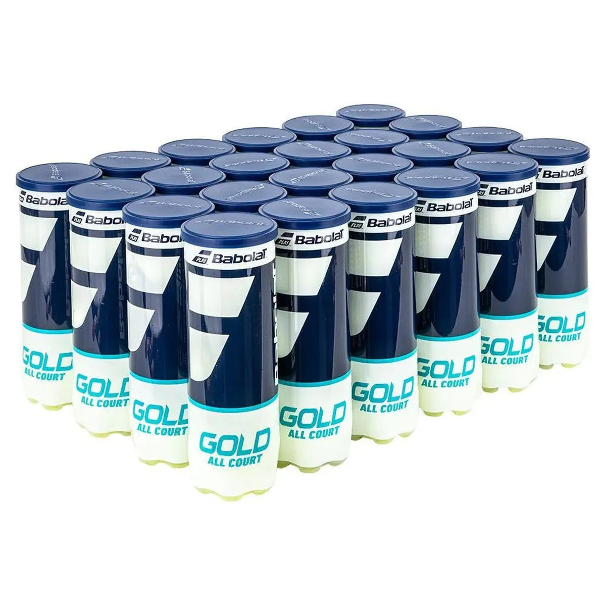 Gold All Court Tennis Ball Case - Kings Dr