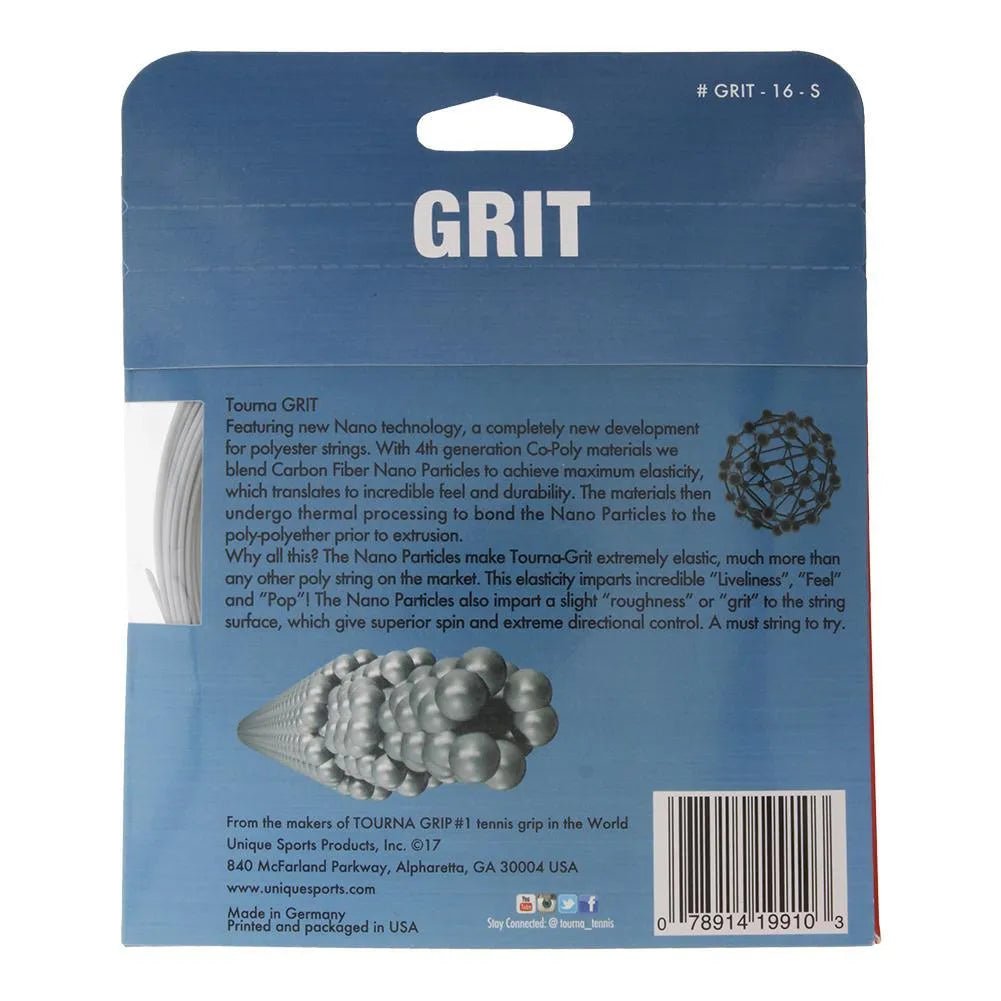 Grit Tennis String Silver - Kings Dr
