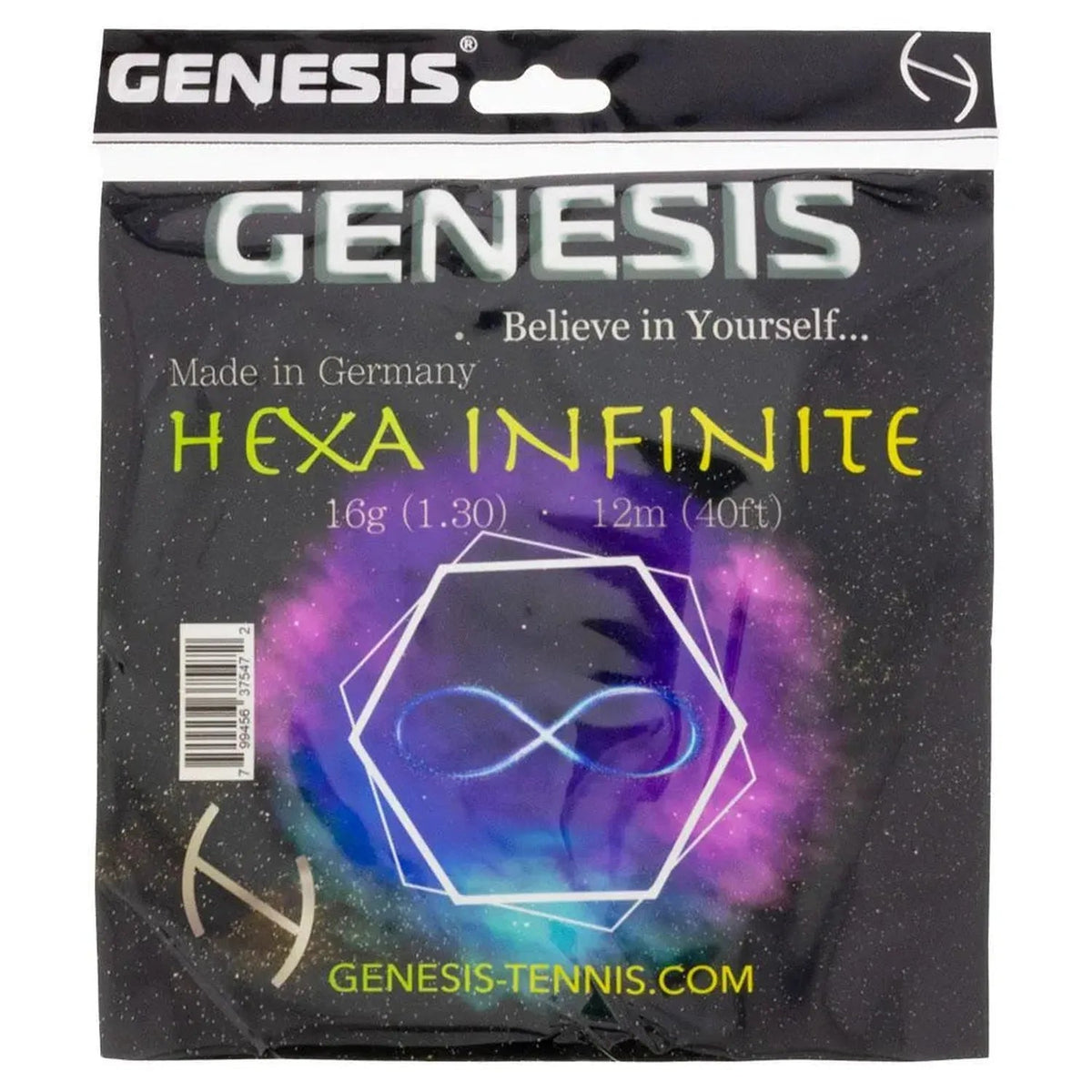 Hexa Infinite 1.30 Yellow Tennis String - Kings Dr
