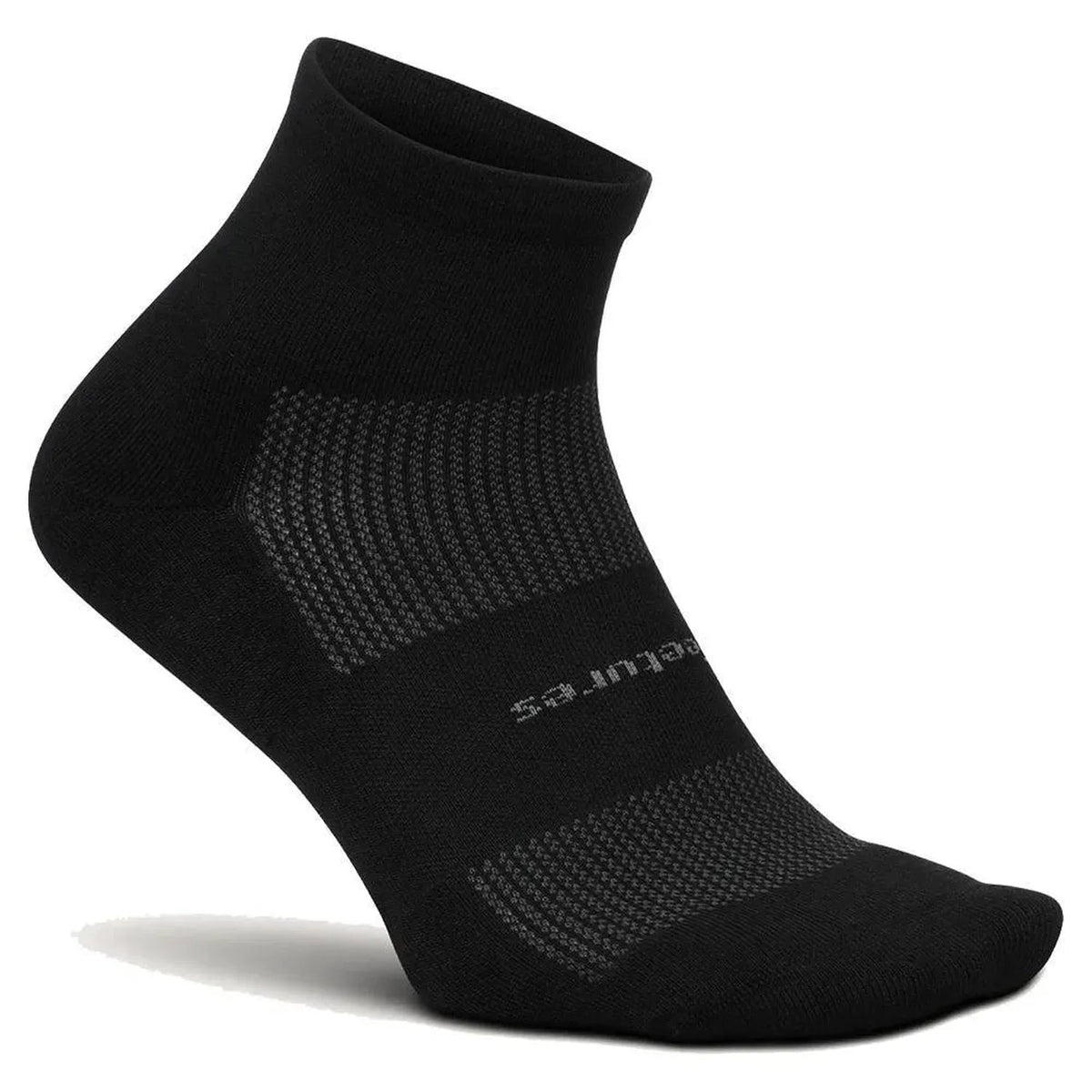High Performance Max Cushion Quarter Socks Black - Kings Dr