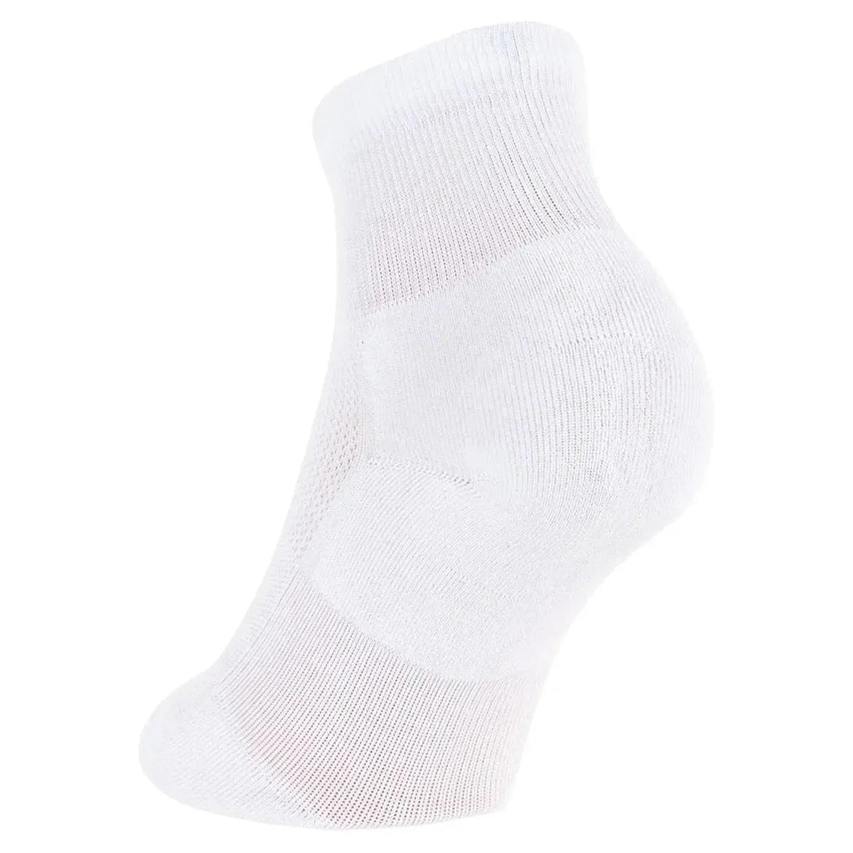 High Performance Max Cushion Quarter Socks White - Kings Dr