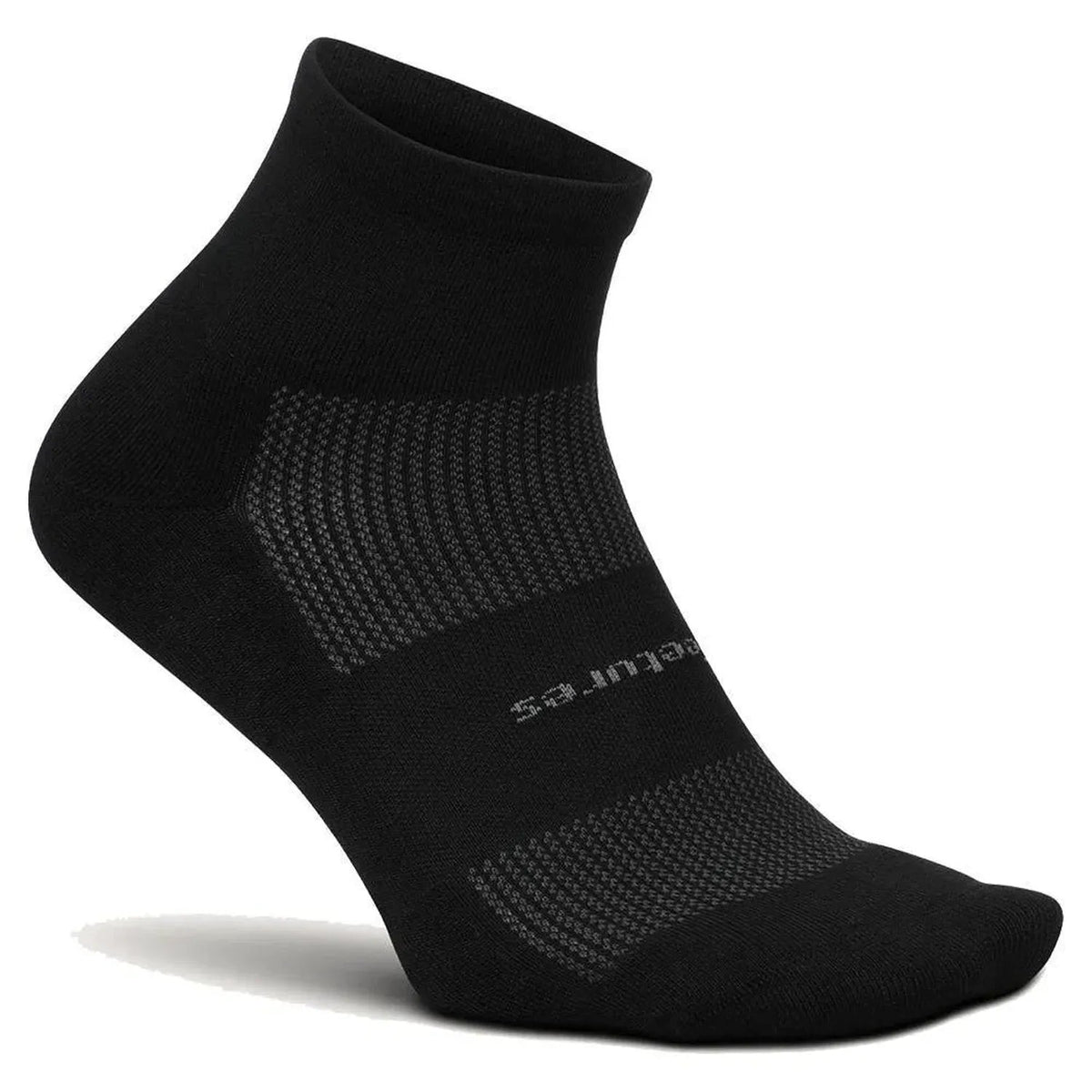 High Performance Ultra Light Cushion Quarter Socks Black - Kings Dr