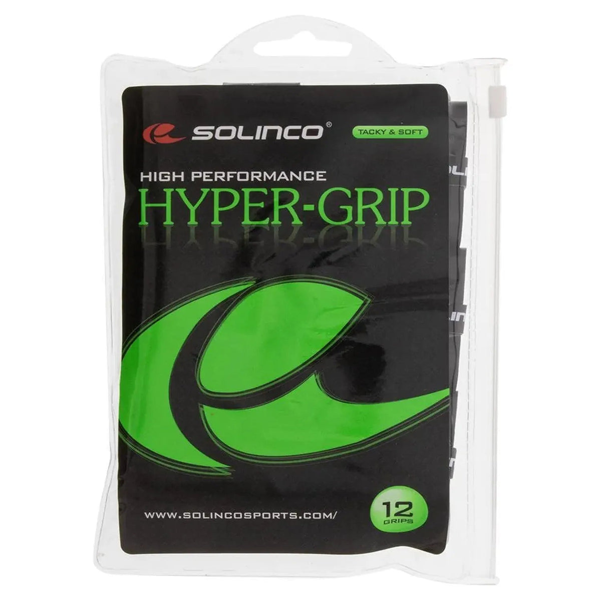 Hyper Extra Tacky Tennis Over Grip Black 12 Pack - Kings Dr