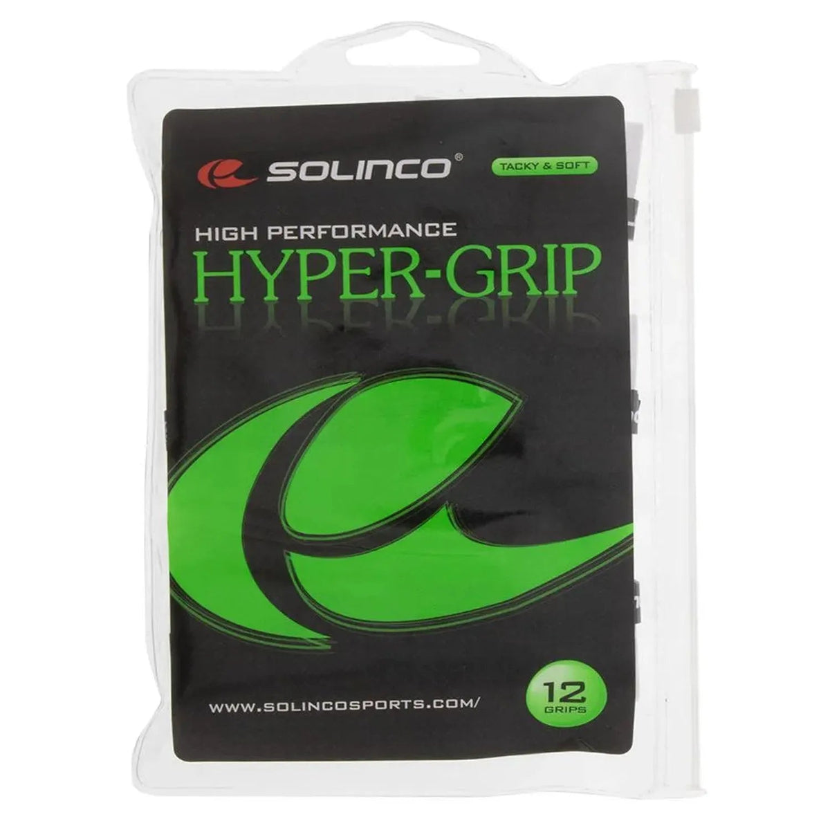 Hyper Extra Tacky Tennis Overgrip White 12 Pack - Kings Dr