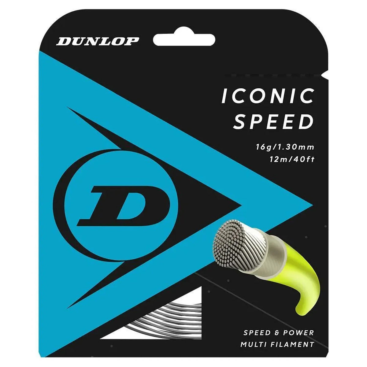Iconic Speed Tennis String Natural - Kings Dr