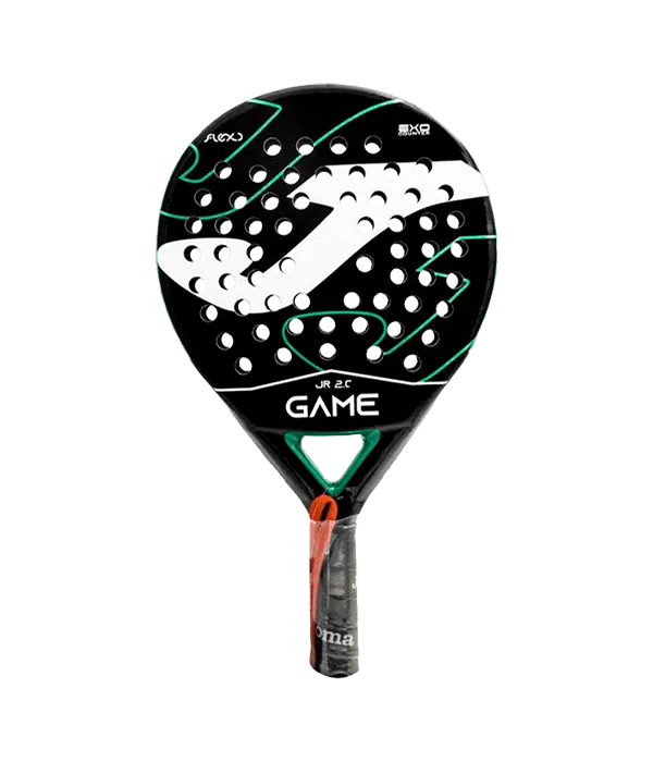 Joma Game Junior Negro/Verde 2025 Padel Racket - Kings Dr