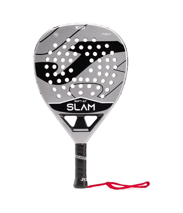 Joma Slam Soft Gris/Negro 2025 Padel Racket - Kings Dr
