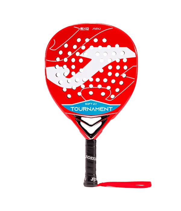 Joma Tournament Soft Rojo/White 2025 Padel Racket - Kings Dr