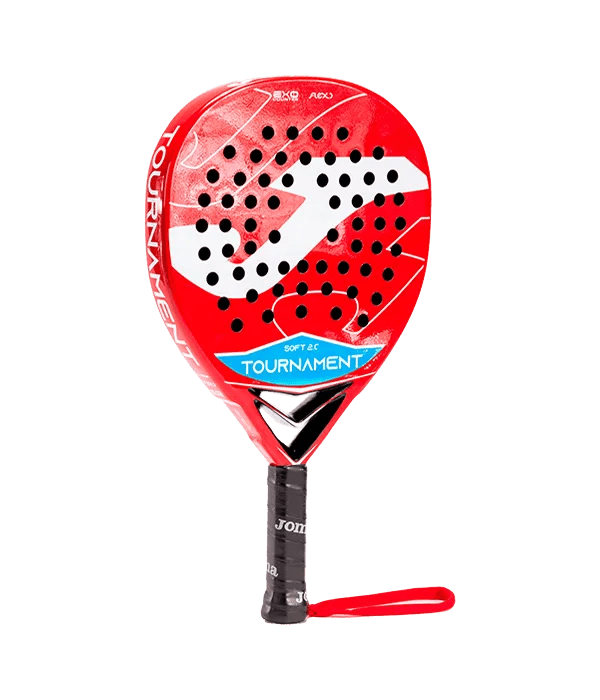 Joma Tournament Soft Rojo/White 2025 Padel Racket - Kings Dr