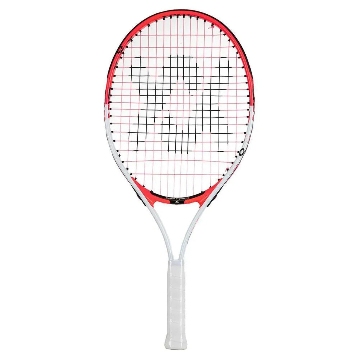 Juniors' Revolution 23 Prestrung Tennis Racquet White and Hot Pink - Kings Dr