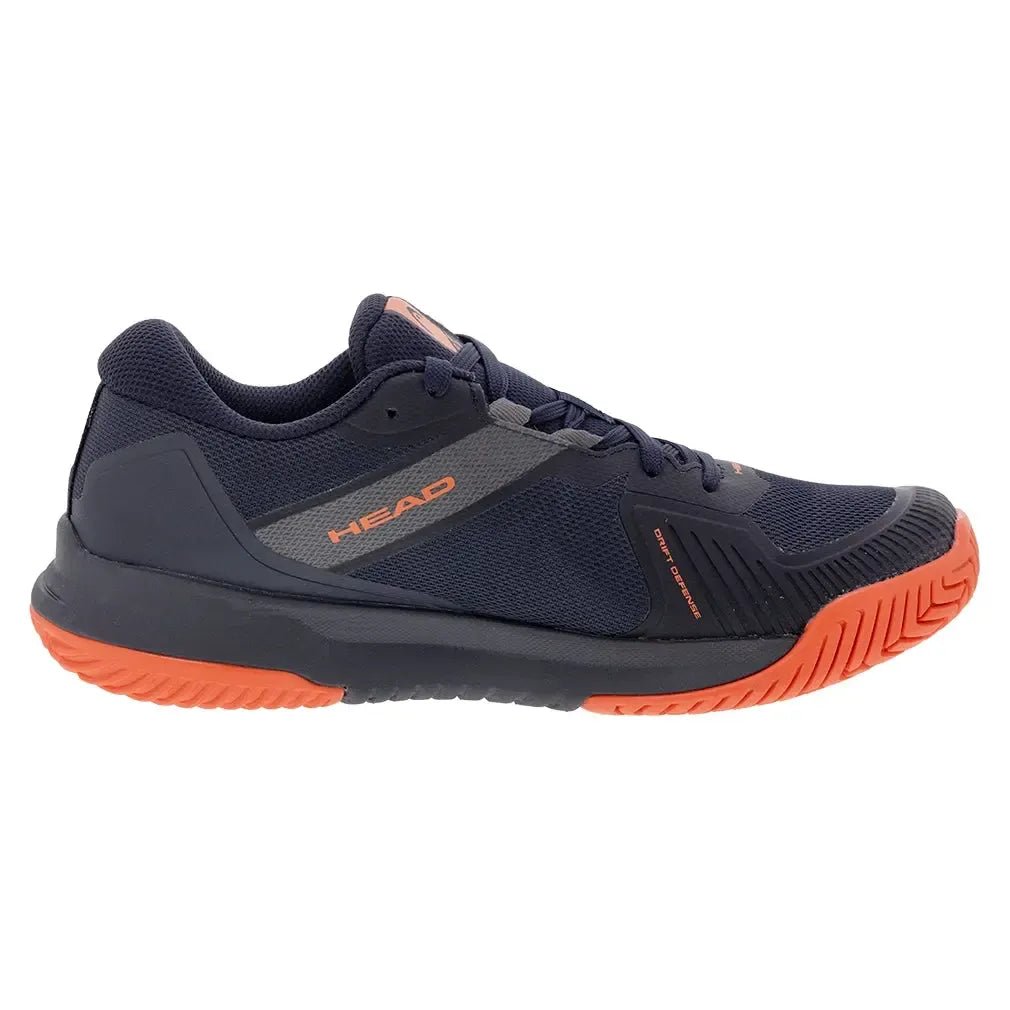 Juniors Sprint Pro 4.0 Tennis Shoes Dark Blue and Red - Kings Dr