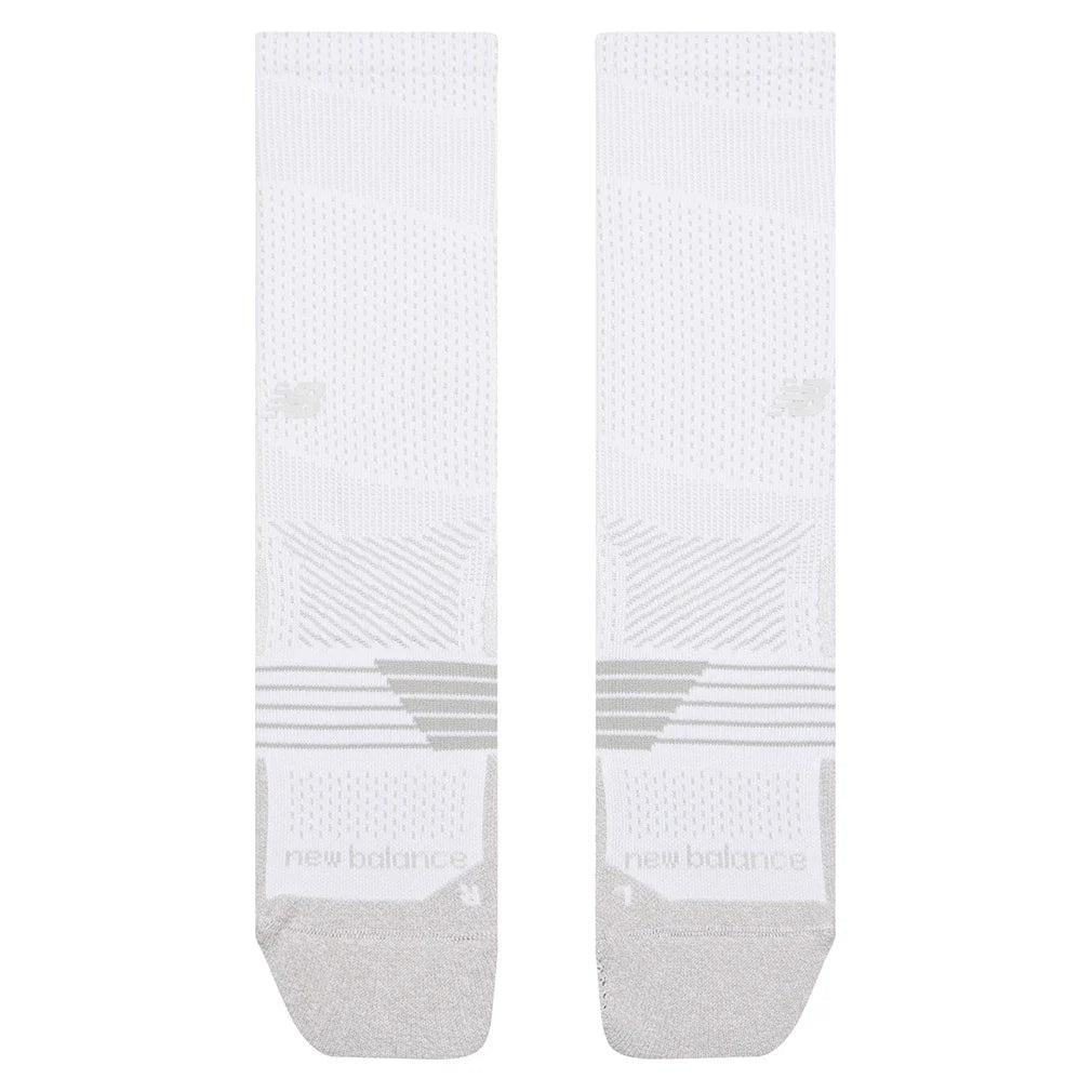 Unisex Pro Tennis Crew Socks 1 Pair White