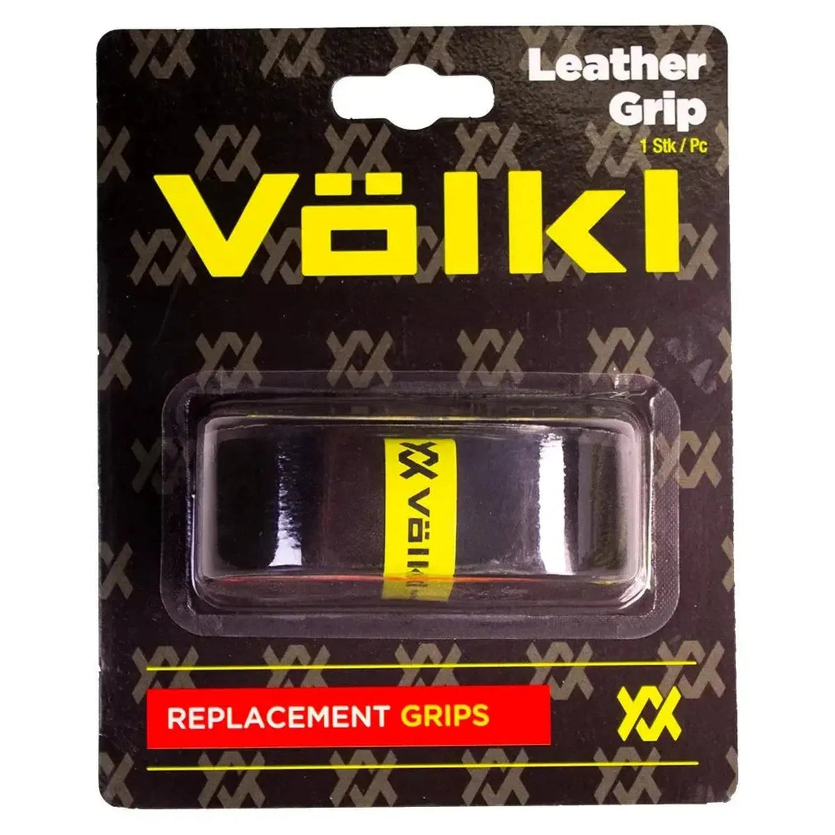 Leather Replacement Tennis Grip Black - Kings Dr