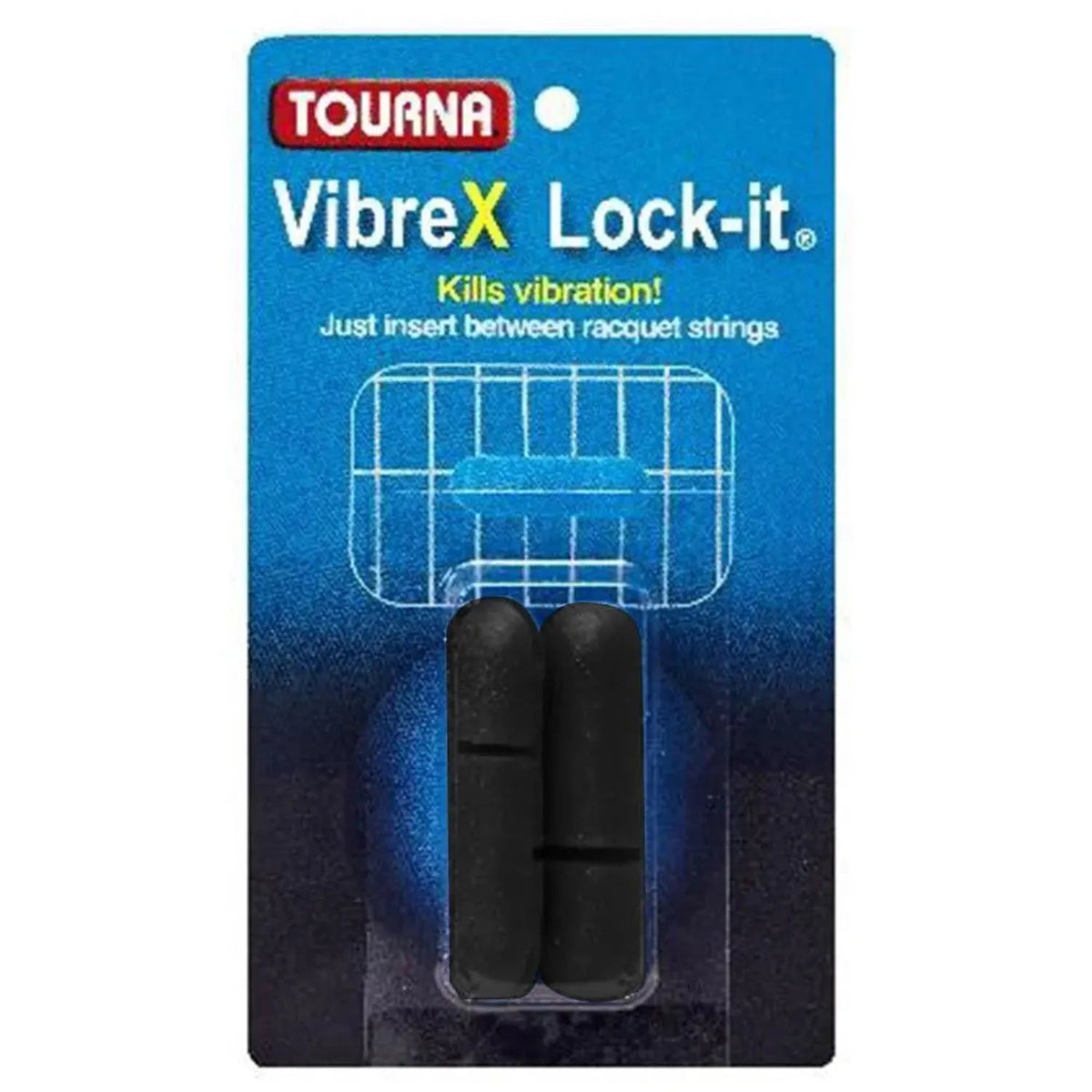 Locking Tennis Dampeners Black - Kings Dr