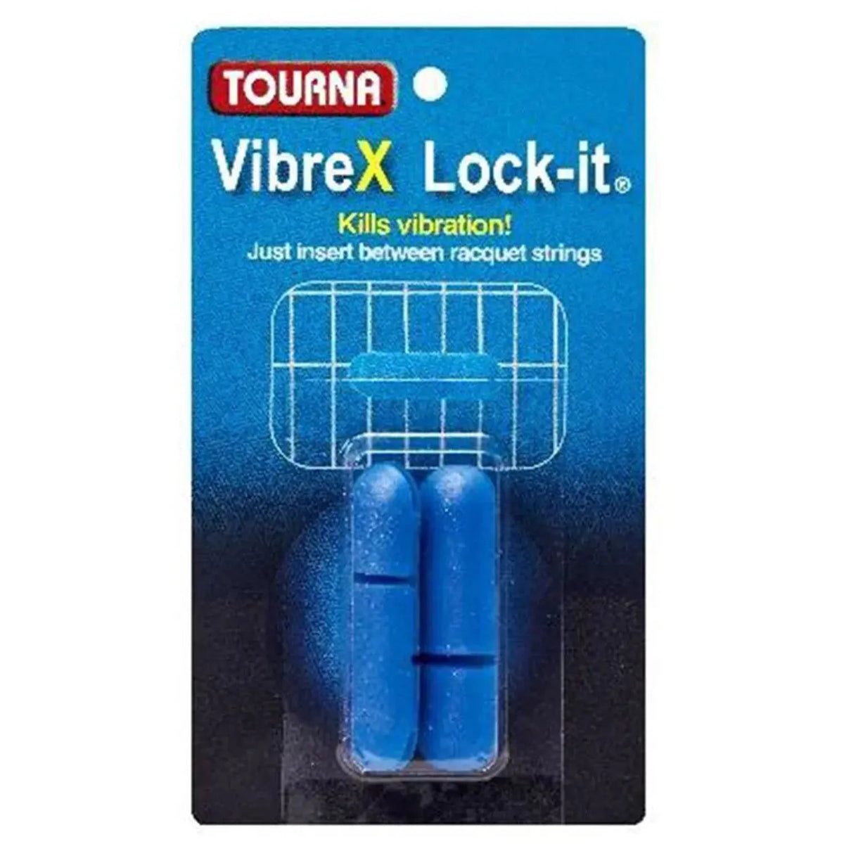 Locking Tennis Dampeners Blue - Kings Dr